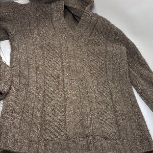 Cozy Brown Knit Sweater size S